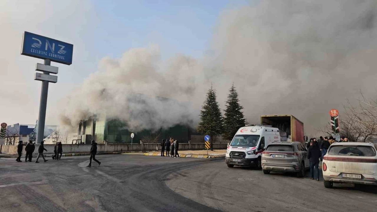 Kayseri'deki yangnda fabrika mdr tutukland 