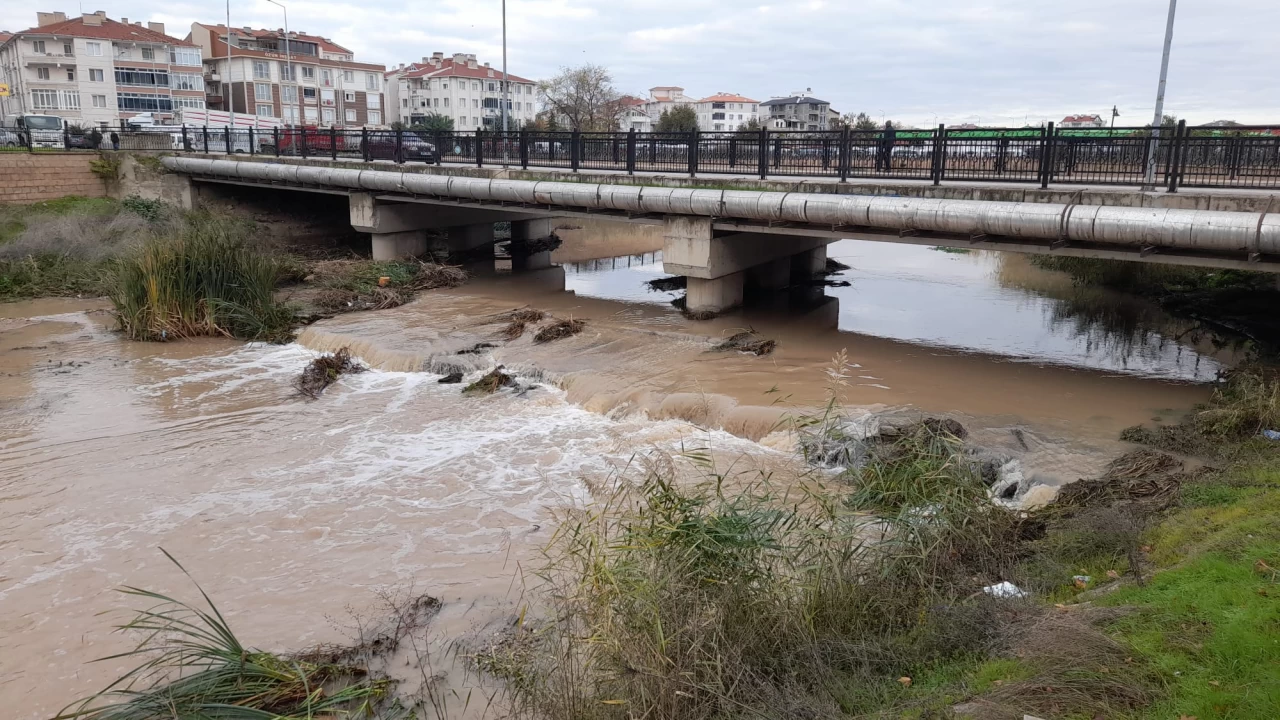 Kirlenme yznden rengi deien eytandere'nin rengi normale dnd