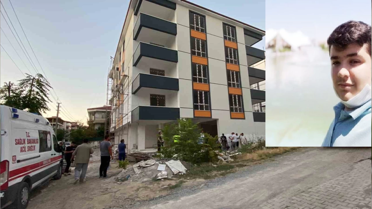 Konya'da inşaatta çalışan genç işçinin feci sonu