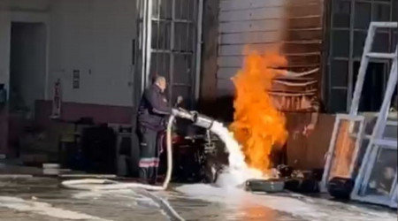 LPG tankı değişimi sırasında patlama yaşandı