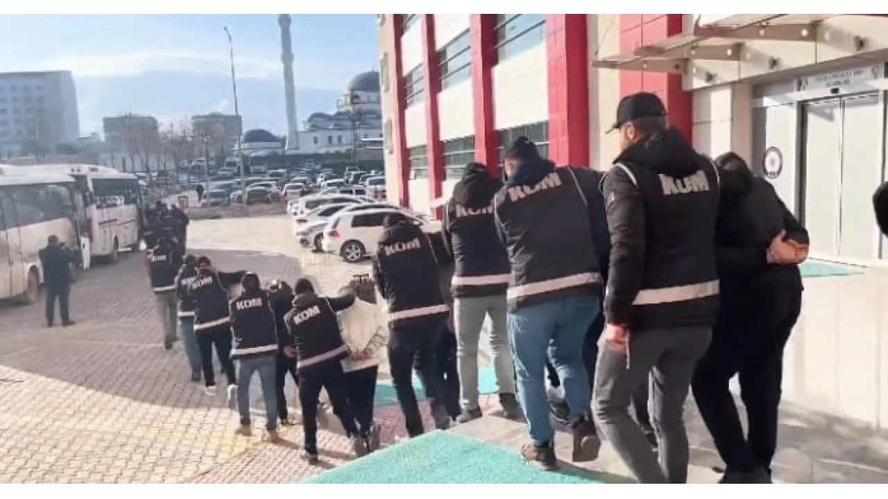 Malatya'da organize suç örgütüne ikinci dalga operasyon