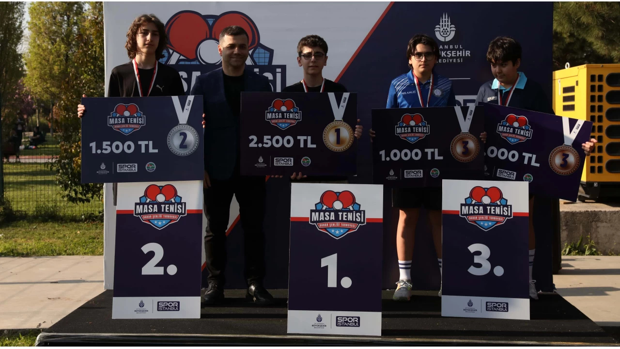 Masa tenisinde kazananlar belli oldu