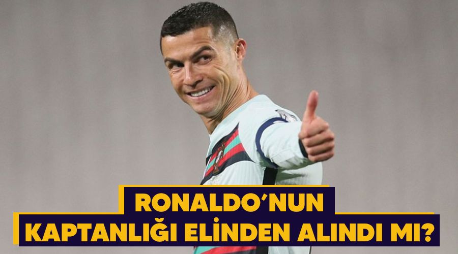 Ronaldo'nun kaptanlığı elinden alındı mı?