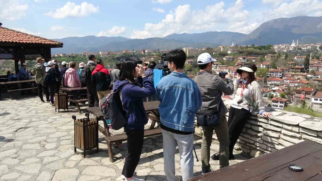 Safranbolu'da bayram tatili yoğunluğu sürüyor