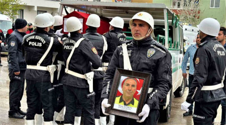 Şehit Polis Musa Keskin son yolculuğuna uğurlandı