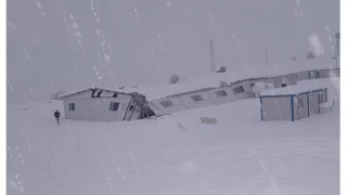 Şırnak'ta hastane şantiyesinde çökme paniği