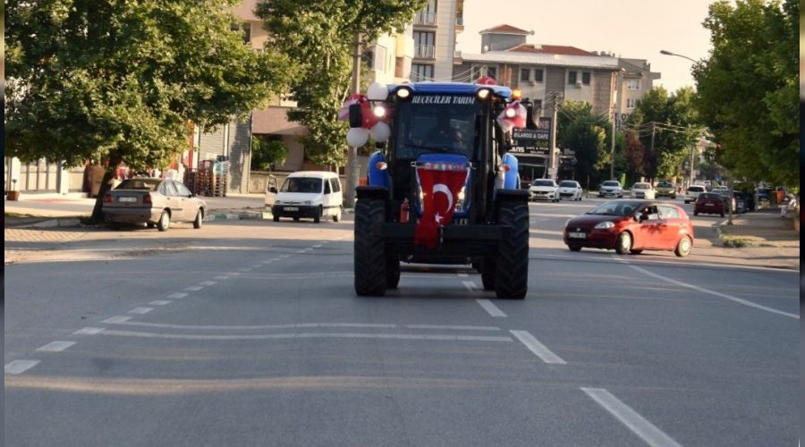 Sünnet arabasını görenler hayrete düştü
