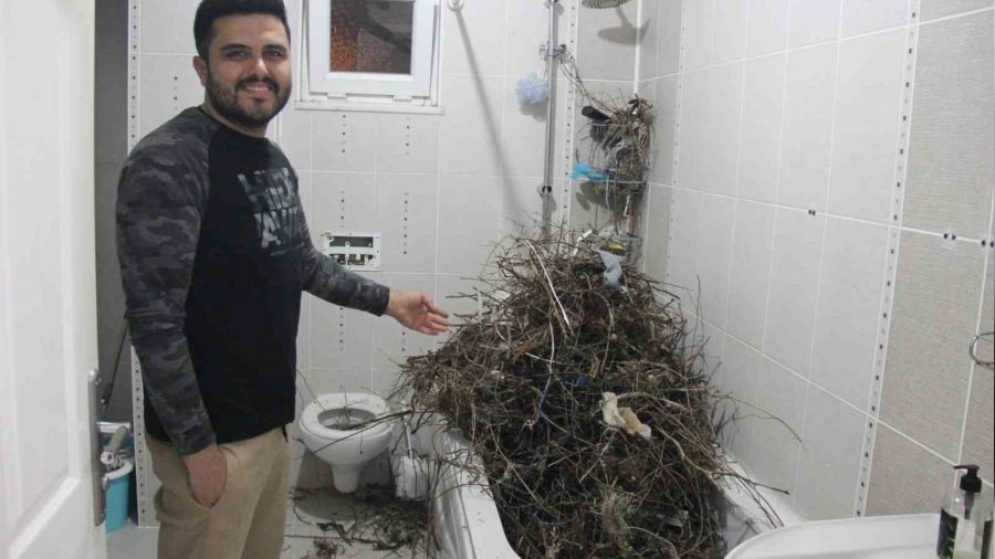 Tatilden evine geldi, şaşkına döndü