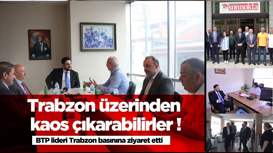 “Trabzon üzerinden kaos çıkarmak isteyecekler”