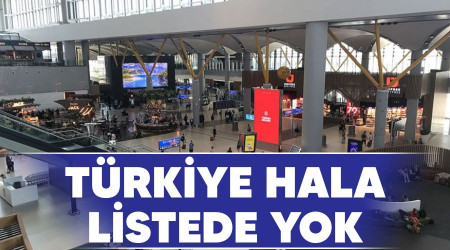 Türkiye hala listede yok