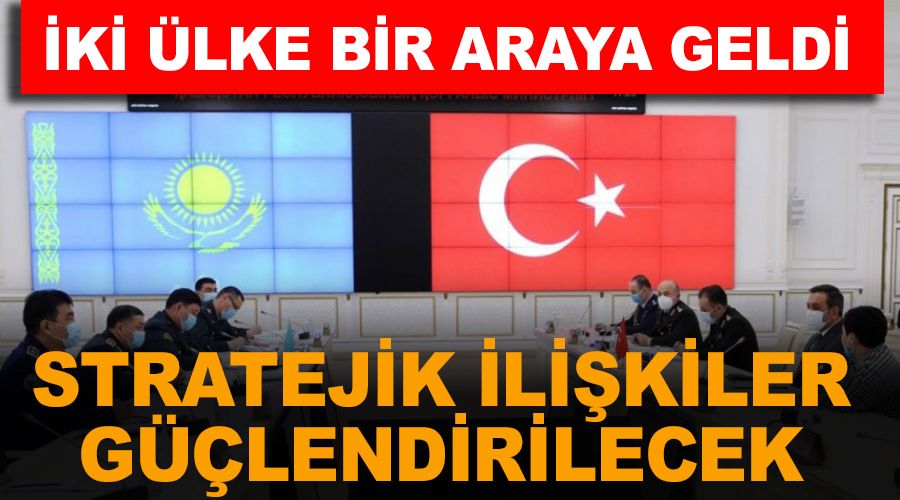 Trkiye ile Kazakistan savunma i birliini glendirecek