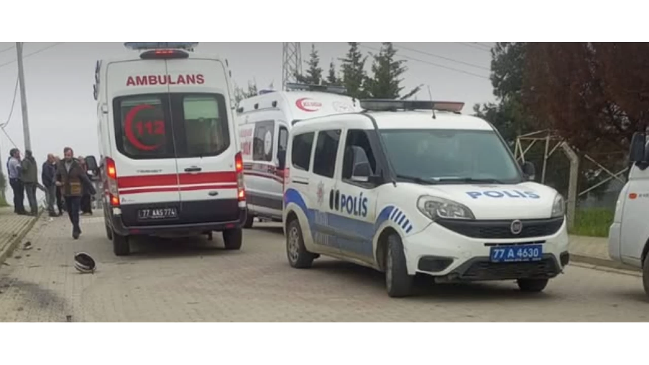 Yalova'da pompalı tüfekle vurulan kişi ağır yaralandı