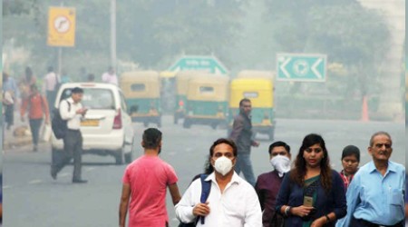 Yeni Delhi'de hava kirliliği alarmı