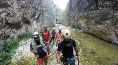 Zinav kanyonu adrenalin tutkunlarn cezbediyor