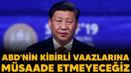 ABD'nin kibirli vaazlarına müsaade etmeyeceğiz