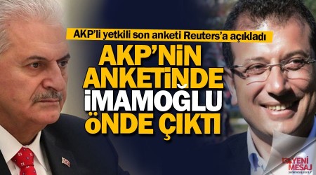 AKP'nin anketinde mamolu 3 puan nde