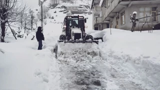 Artvin'de eitime kar engeli