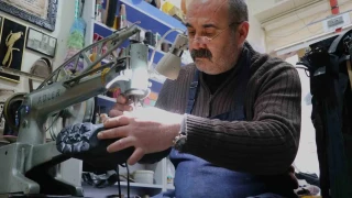 Ayakkabı tamircilerinde kış yoğunluğu başladı