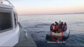 Ayvacık'ta 26 kaçak göçmen daha yakalandı