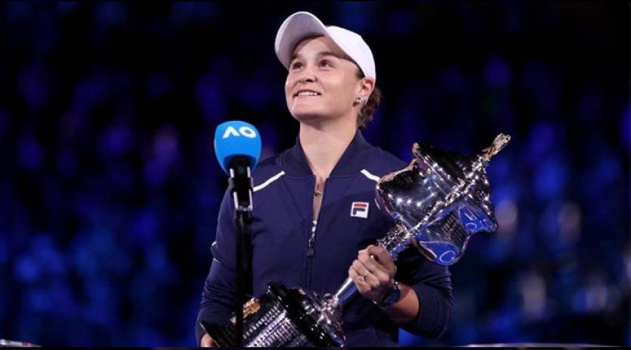 Barty, Avustralya Açık'ı ilk kez kazandı