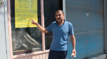 Basra sıcakları dükkan kapattırdı