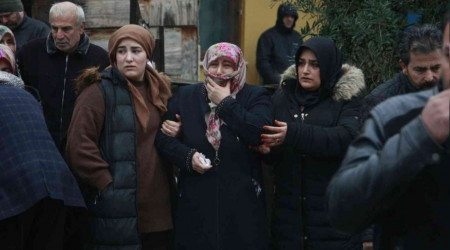 Cinayete kurban giden 4 kişi son yolculuklarına uğurlandı