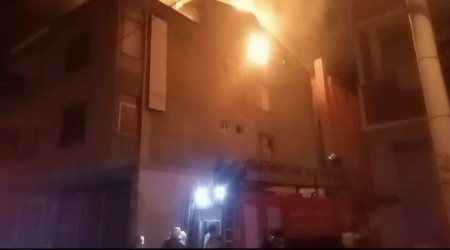 Edirne'deki yangında 3 kişi yaralandı