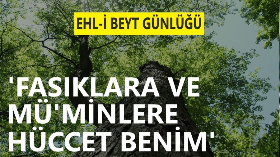 Fsklara ve mminlere hccet benim'