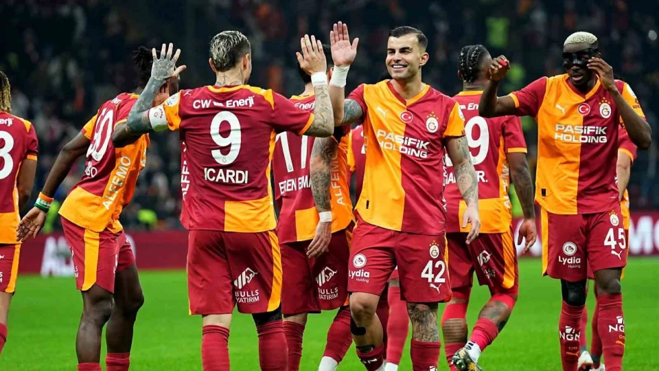 Galatasaray'dan ligde 10 maçlık yenilmezlik serisi