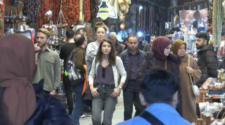 Gaziantep'te turist younluu sevinci