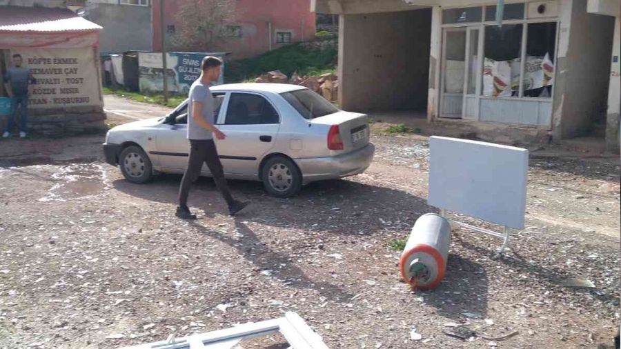 Gümüşhane'de gaz sıkışması sonucu patlama