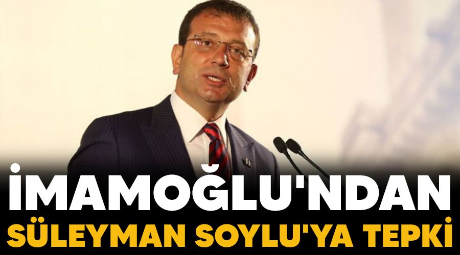 mamolu'ndan Sleyman Soylu'ya tepki