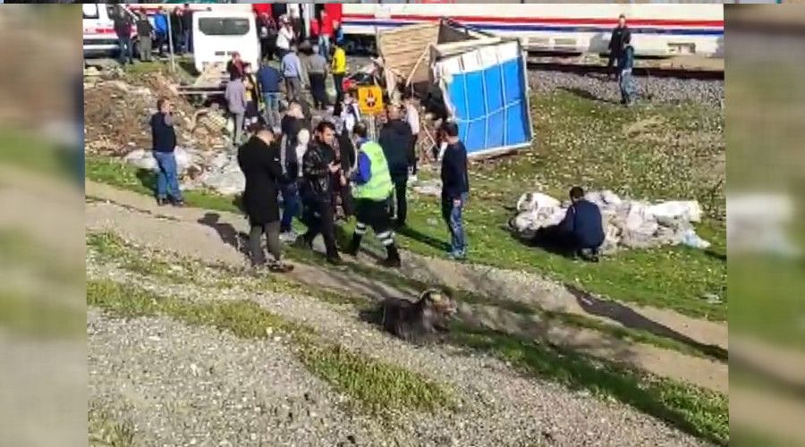 Kahramanmaraş'ta tren kazası