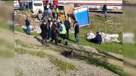 Kahramanmaraş'ta tren kazası