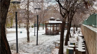 Karlıova beyaza büründü