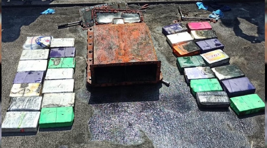 Kömür yüklü gemiden 31 ton uyuşturucu çıktı