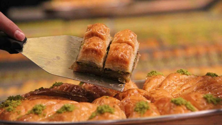 Konya'da klasik baklava rabet gryor