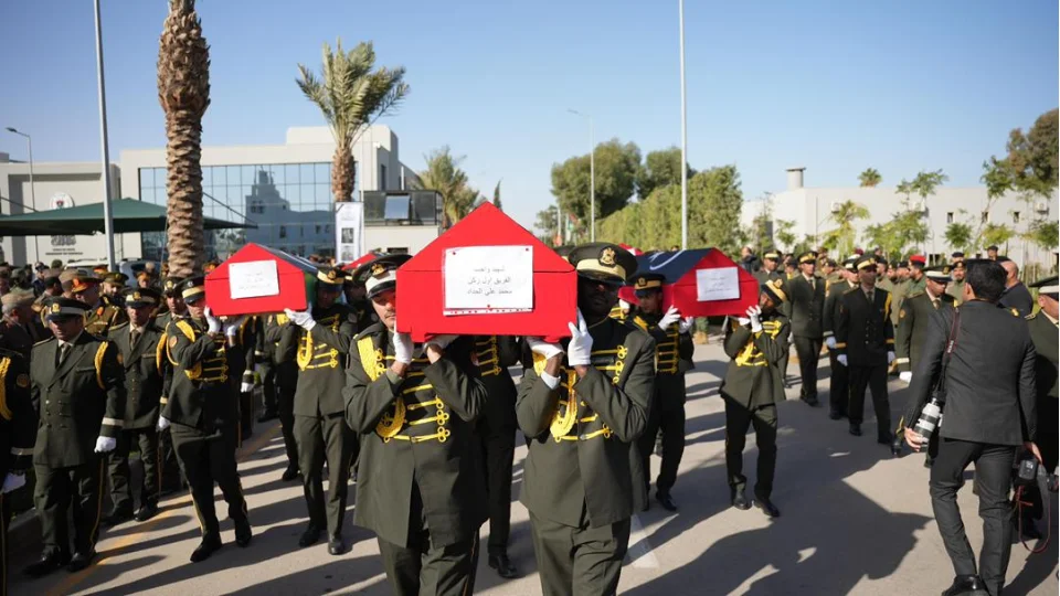 Libya komutanlarını uğurladı