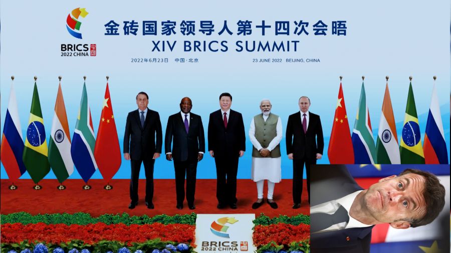 Macron'a BRICS engeli