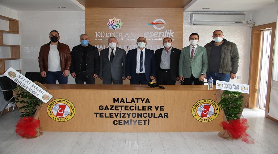 Malatya Gazeteciler ve Televizyoncular Cemiyeti'nde "Mehmet Aydın dönemi"