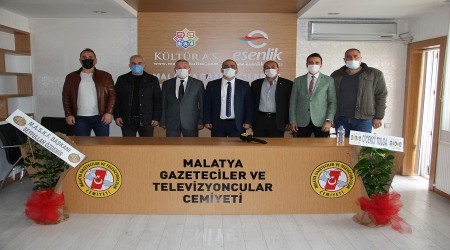 Malatya Gazeteciler ve Televizyoncular Cemiyeti'nde "Mehmet Aydın dönemi"