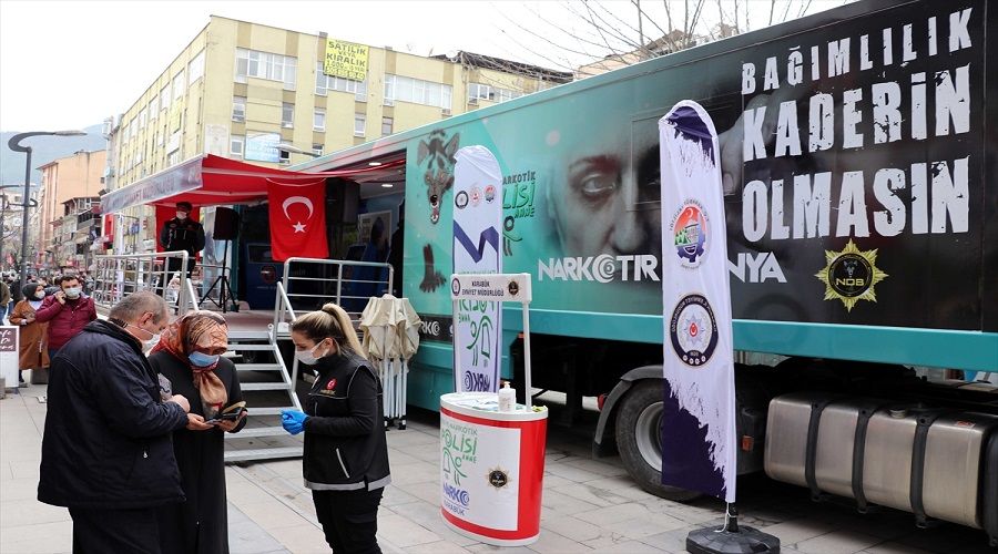 "Narko TIR" Karabük halkının ziyaretine geldi