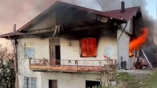 Ordu'da ev yangını: 2 çocuk yaralandı