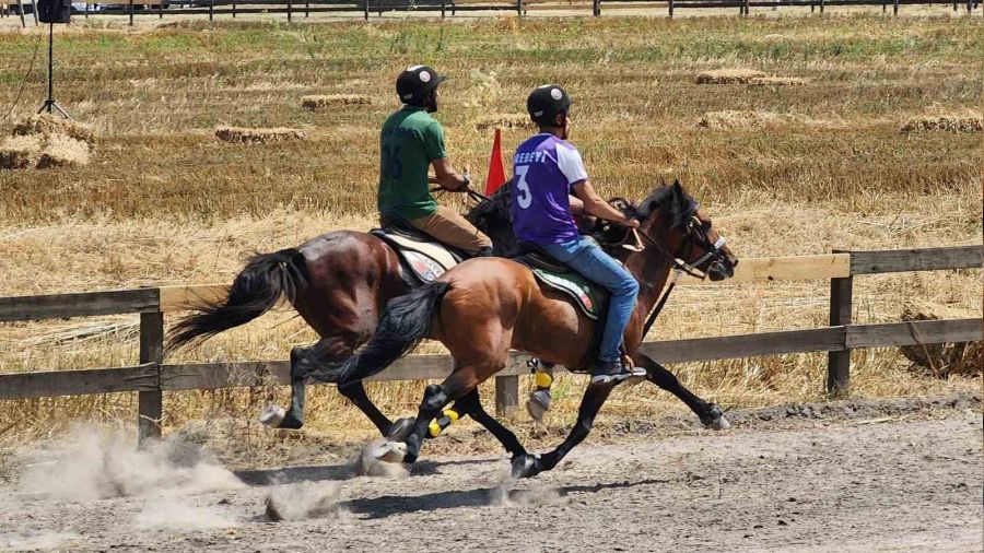 Rahvan at yarışları nefes kesti