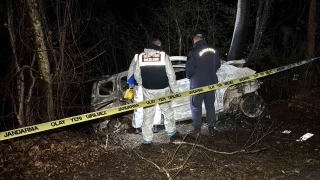 Safranbolu'daki feci kazada sürücü yanarak hayatını kaybetti