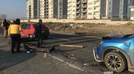 Tekirdağ Cezaevi önünde trafik kazası
