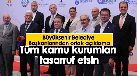 Tm kamu kurumlar tasarruf etsin