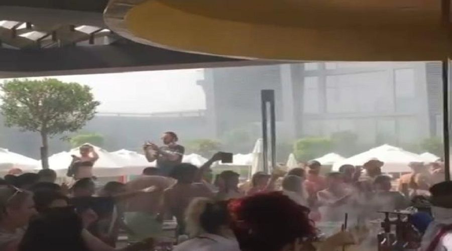 Ukraynalı turistler oteli mühürletti