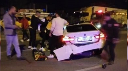 Antalya'da feci kaza: 2 l, 2 ar yaral