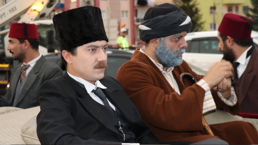 Atatürk'ün Sivas'a gelişi temsili olarak canlandırıldı